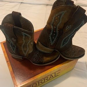 Women’s corral leather boots